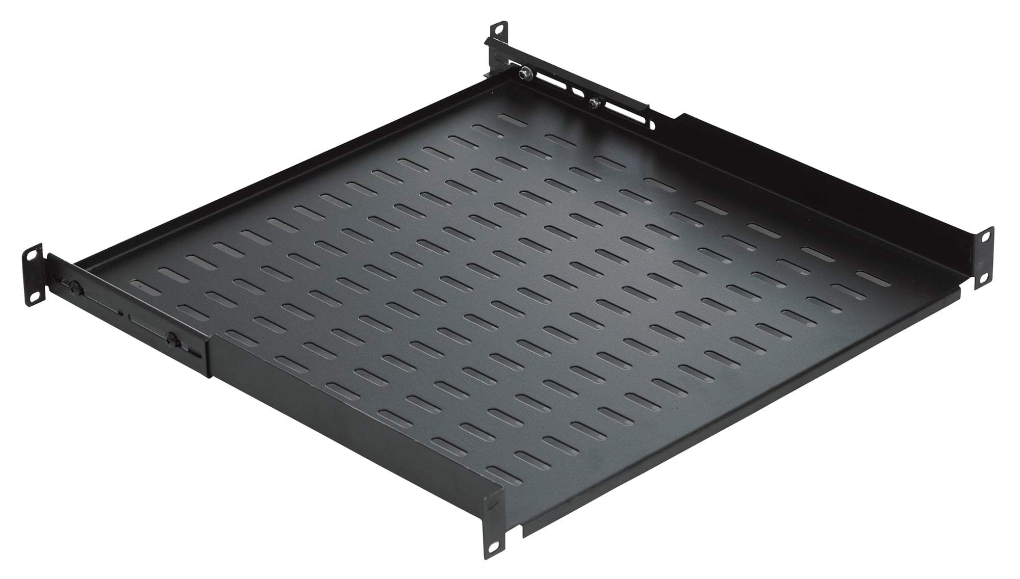 Mensola per Rack 19'' 450 mm 2U Nera 4 punti - Techly Professional I-CASE TRAY-681-BK