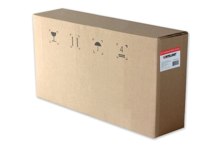 Mensola per Rack 19" 200 mm 1U Grigia 2 punti - Intellinet I-CASE TRAY-7