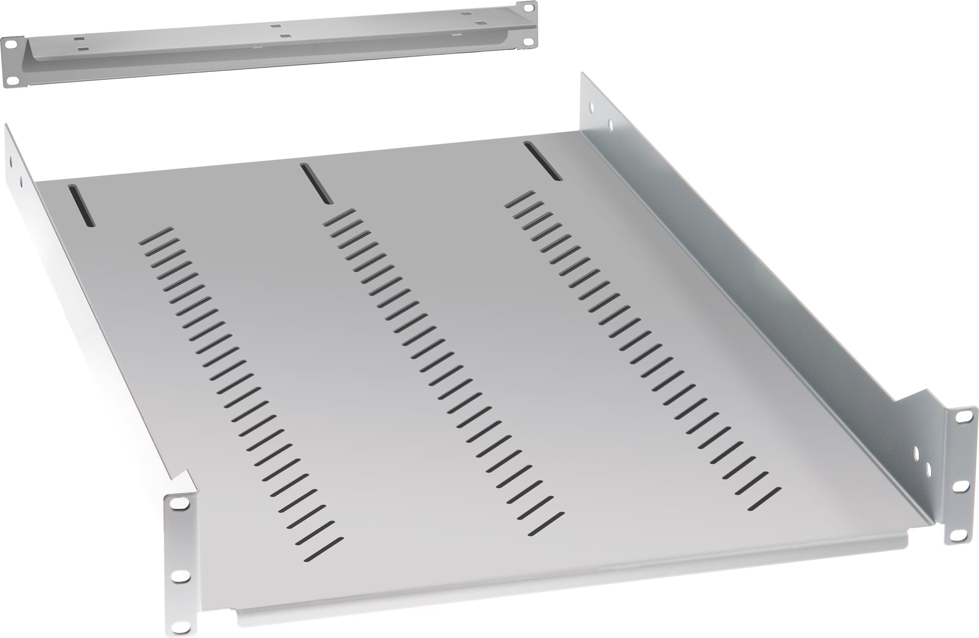 Mensola per Rack Server 19'' 765 mm 2U Grigia 4 punti - Intellinet I-CASE TRAY-8