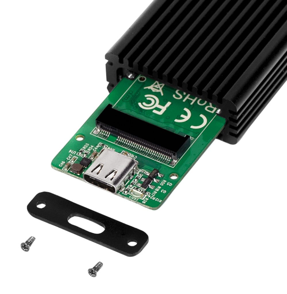 Box Esterno SSD USB3.2 Gen 2x1 USB-C™ PCIe NVMe - Logilink I-CASE U322-PCIENV