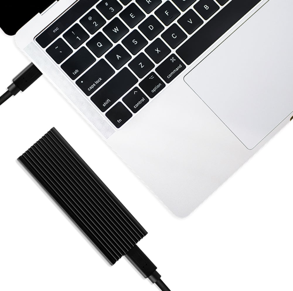 Box Esterno SSD USB3.2 Gen 2x1 USB-C™ PCIe NVMe - Logilink I-CASE U322-PCIENV