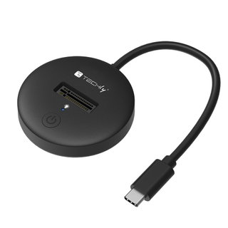 Docking Station M.2 SATA/NVME SSD a USB-C - Techly I-CASE USB3-QUICKTY