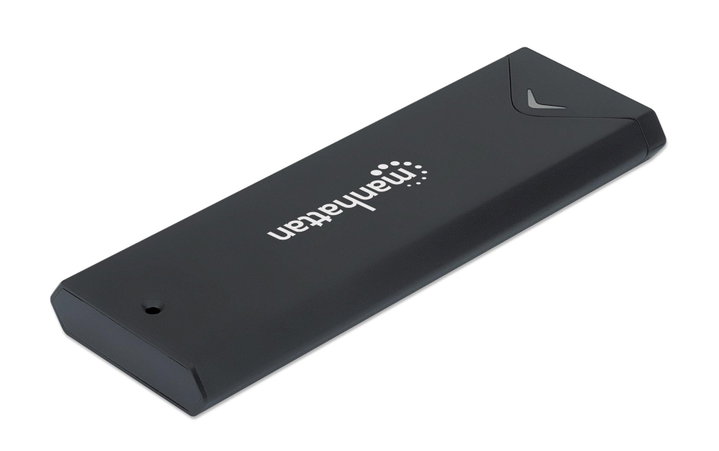 Box Esterno USB 3.2 SSD SATA M.2 NVMe - Manhattan I-CASE USB31C-NGFFM