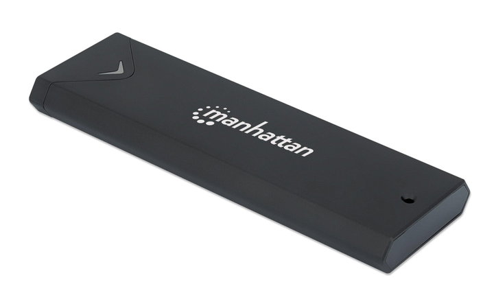 Box Esterno USB 3.2 SSD SATA M.2 NVMe - Manhattan I-CASE USB31C-NGFFM