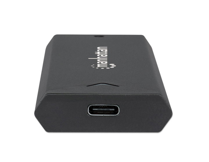Box Esterno USB 3.2 SSD SATA M.2 NVMe - Manhattan I-CASE USB31C-NGFFM