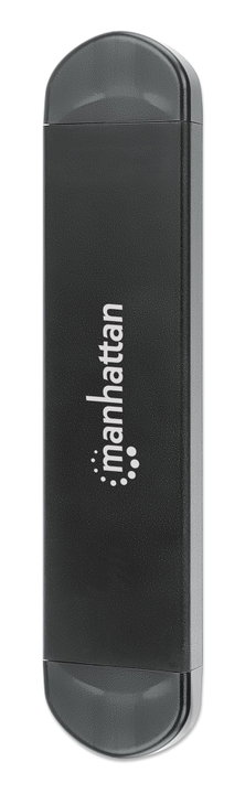Box Esterno USB SSD M.2 NVMe e SATA Connessioni USB-C e USB A - Manhattan I-CASE USB31C-NGFFM2