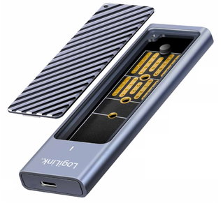 Box Esterno USB-C 3.2 Gen 2 per SSD M.2 NVMe e SATA - Logilink I-CASE USB32C-NVME20