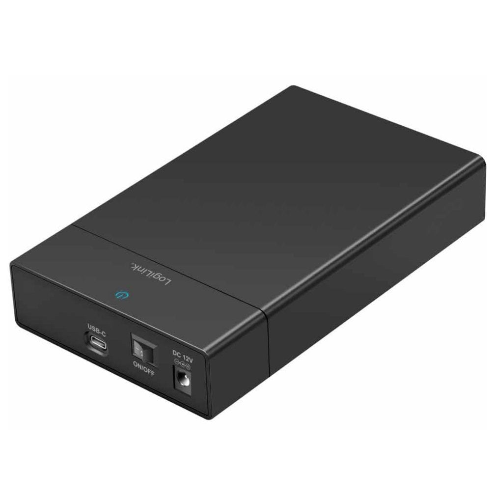 Box Esterno USB-C™ 3.2 Gen 1 per HDD/SSD SATA da 2,5'' e 3,5'' - Logilink I-CASE USBC-235