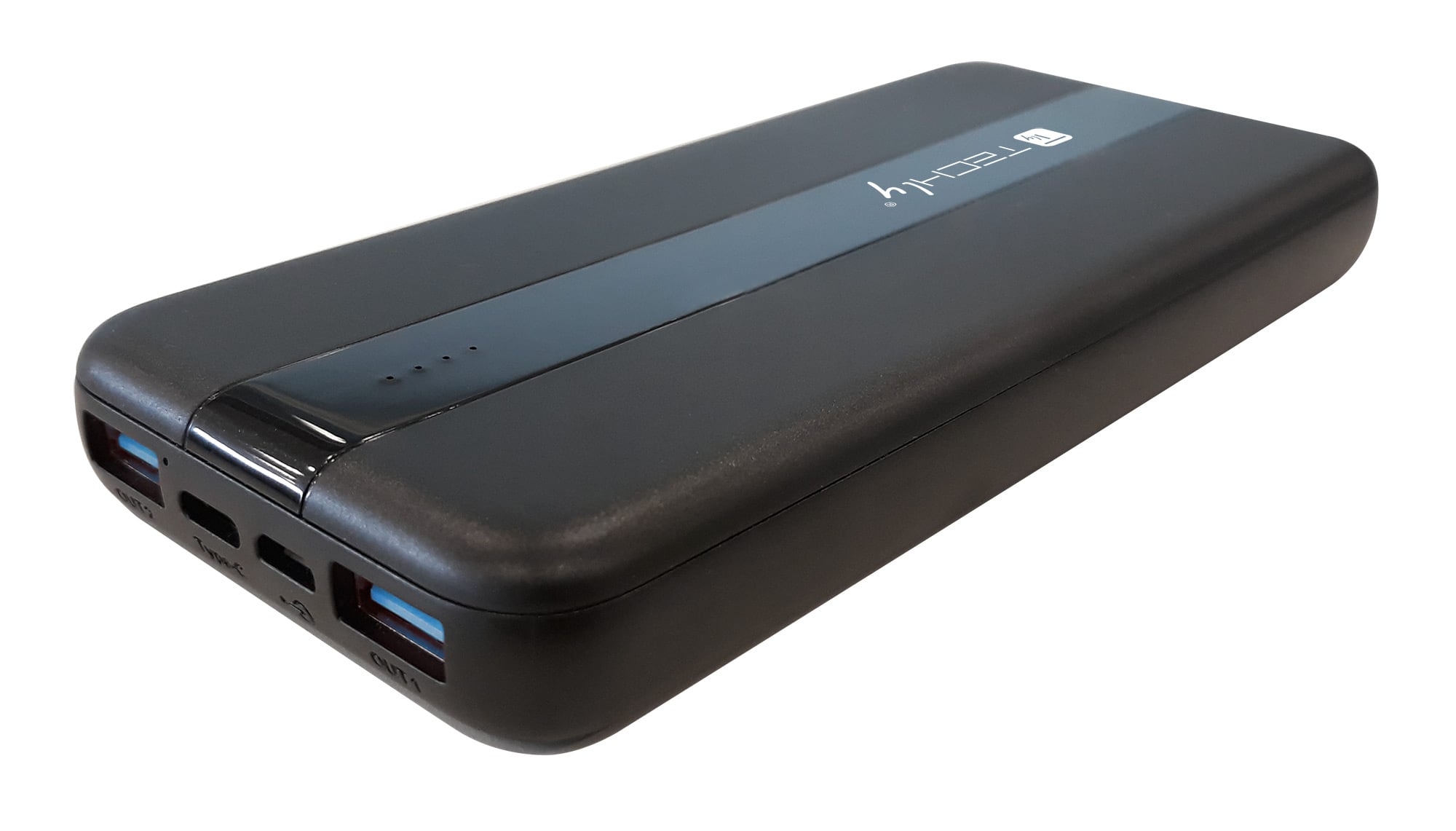 Power Bank 10000 mAh 20 W USB-C 3 Cable output doors - Techly I-CHARGE- 1000020 W