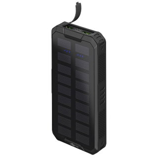 Power Bank 20000 mAh Ricarica Solare USB-C PD QC3.0 - Goobay I-CHARGE-SOL20000