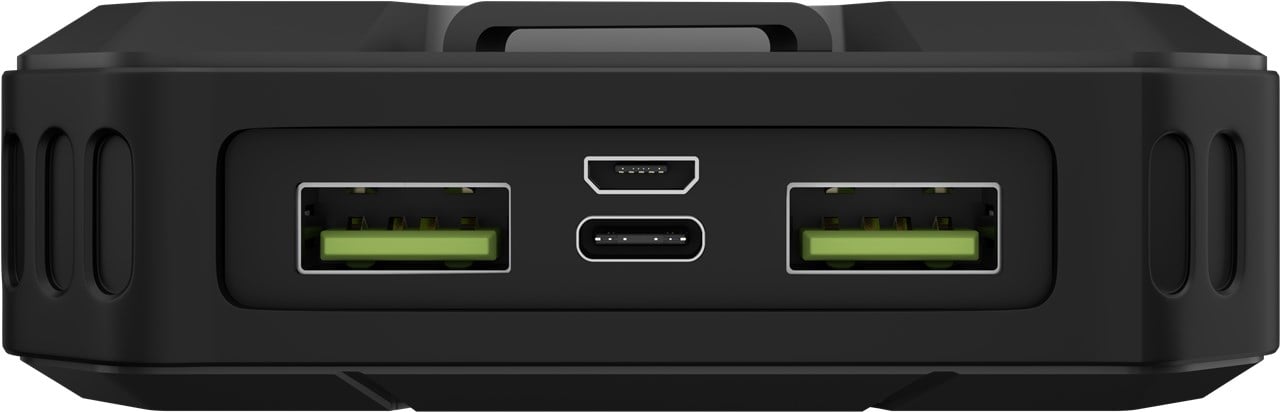Caricabatterie a Ricarica Solare Rapida 20.000 mAh USB-C™ PD QC3.0 - Goobay I-CHARGE-SOL20000
