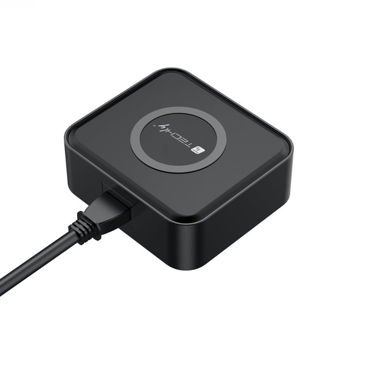 Stazione di Ricarica Wireless 65W 3xUSB-C 2xUSB-A - Techly I-CHARGE-WR65AC
