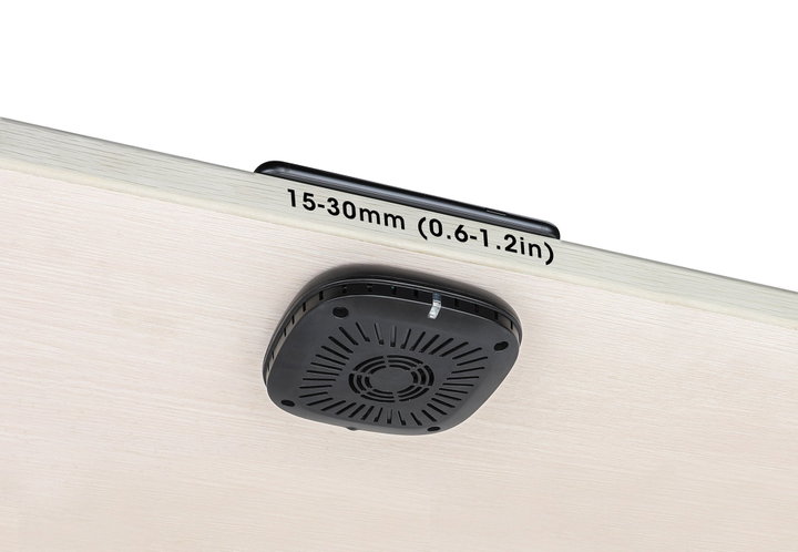 Caricatore Wireless Rapido da Sotto Scrivania 10W - Manhattan I-CHARGE-WRDSK10W