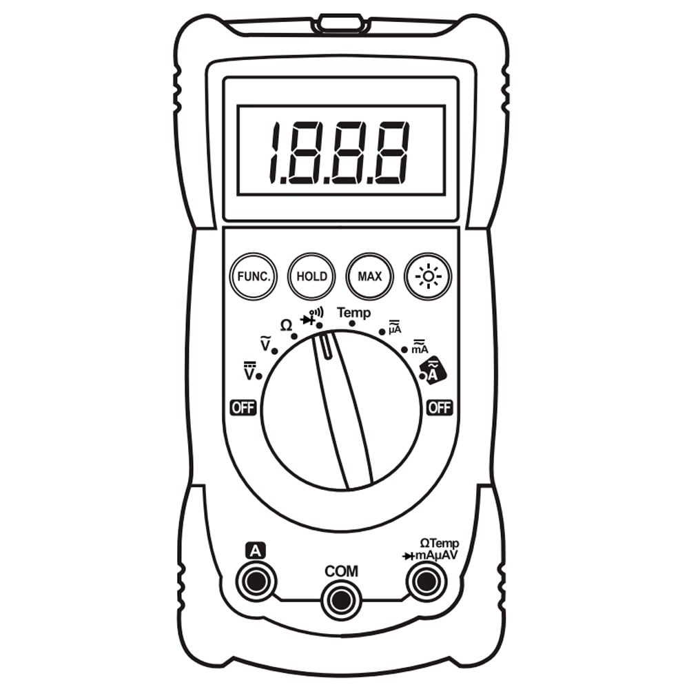 Digital multimeter autorange 2000 counts - C-LOGIC 560 I-CLOGIC- 560