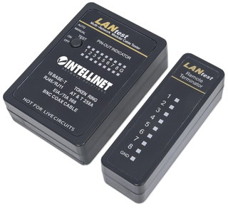 Professional Tester RJ45 and BNC - Intellinet I-CT PRO-LAN