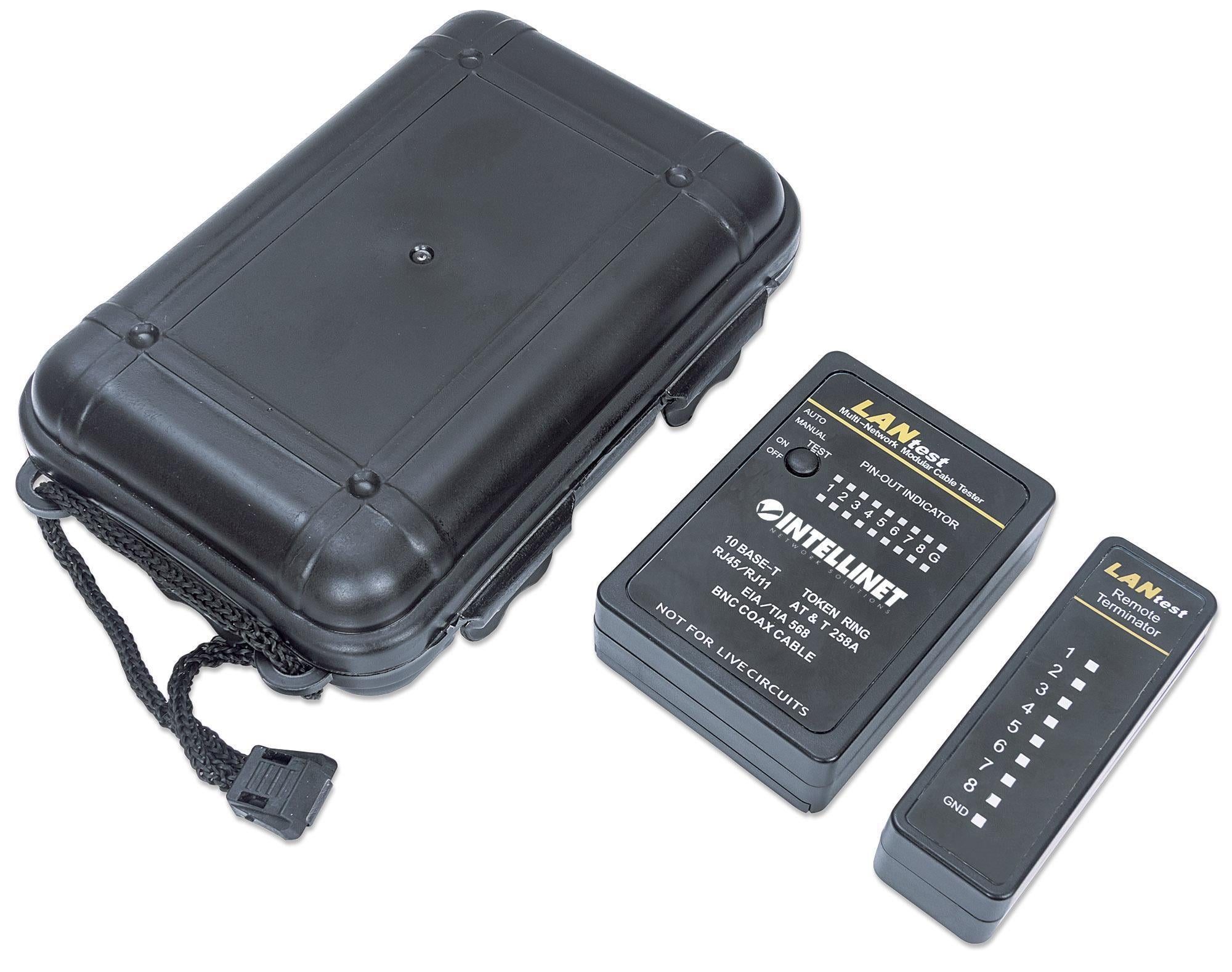 Tester Professionale RJ45 e BNC - Intellinet I-CT PRO-LAN