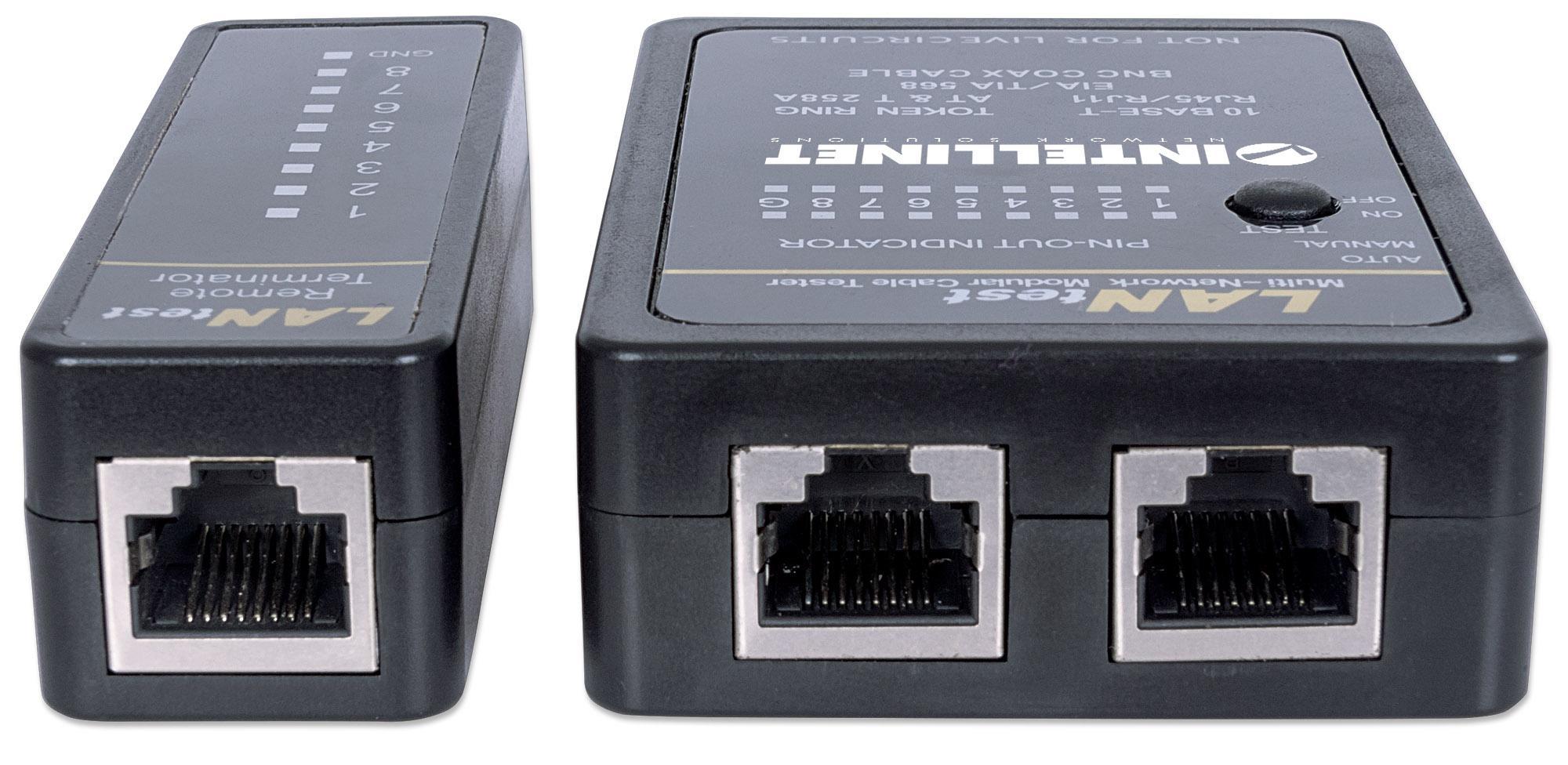 Tester Professionale RJ45 e BNC - Intellinet I-CT PRO-LAN