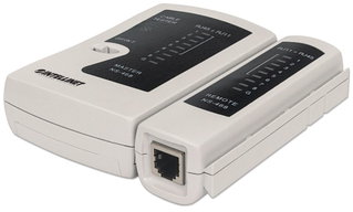 Network Tester for RJ11/12 and RJ45 Cables - Intellinet I-CT PRO-LAN2