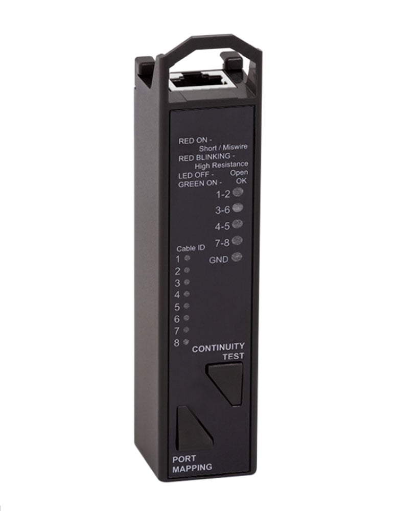 Network tester 3 in 1 RJ 45 Cat. 5 and/ 6 / 6 A/ 8 - Logilink I-CT PRO-LAN 5