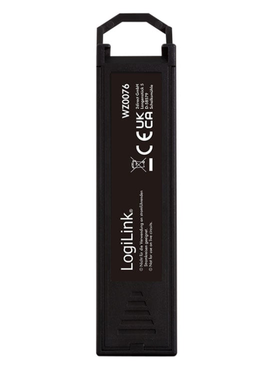 Network tester 3 in 1 RJ 45 Cat. 5 and/ 6 / 6 A/ 8 - Logilink I-CT PRO-LAN 5