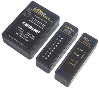 Professional PoE Tester RJ45 and BNC - Intellinet I-CT PRO-POE