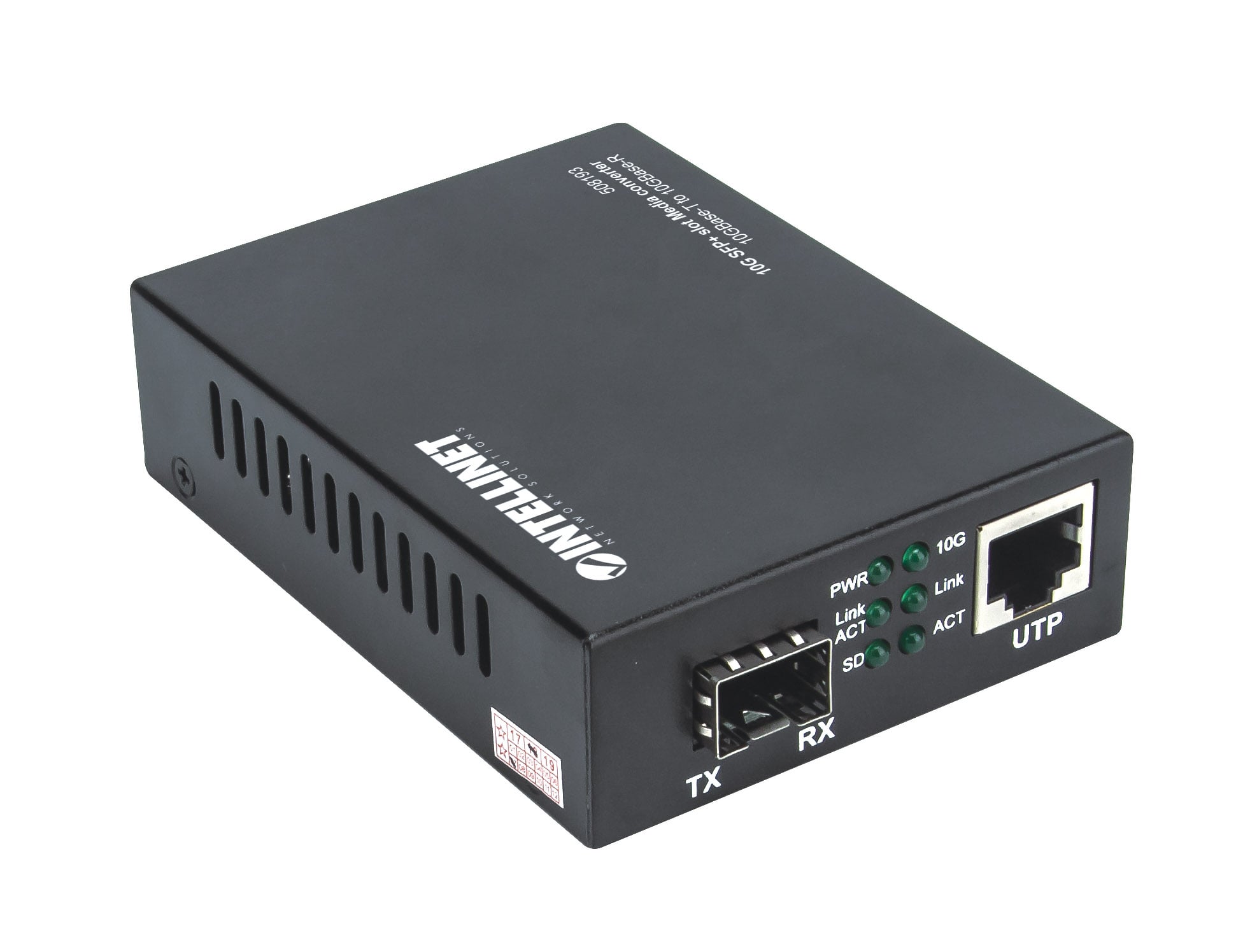 Media Converter 10GBase-T a 10GBase-R - Intellinet I-ET 10GRJ-SFP