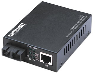 Converter RJ45 - SC Fiber 100Base-TX Multimode - Intellinet I-ET FX-SC