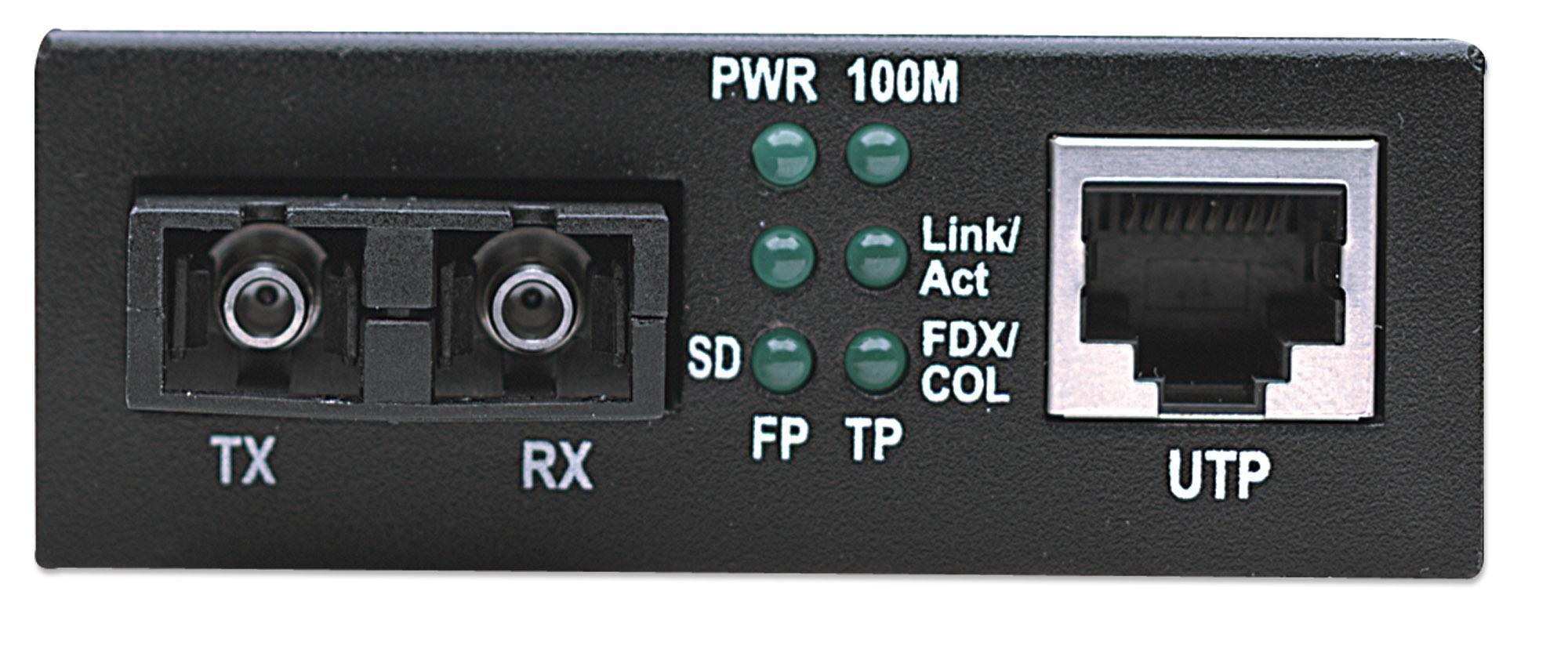 Converter RJ 45 - Fiber SC Multimodale 100 Mbps - Intellinet I-ET FX-SC