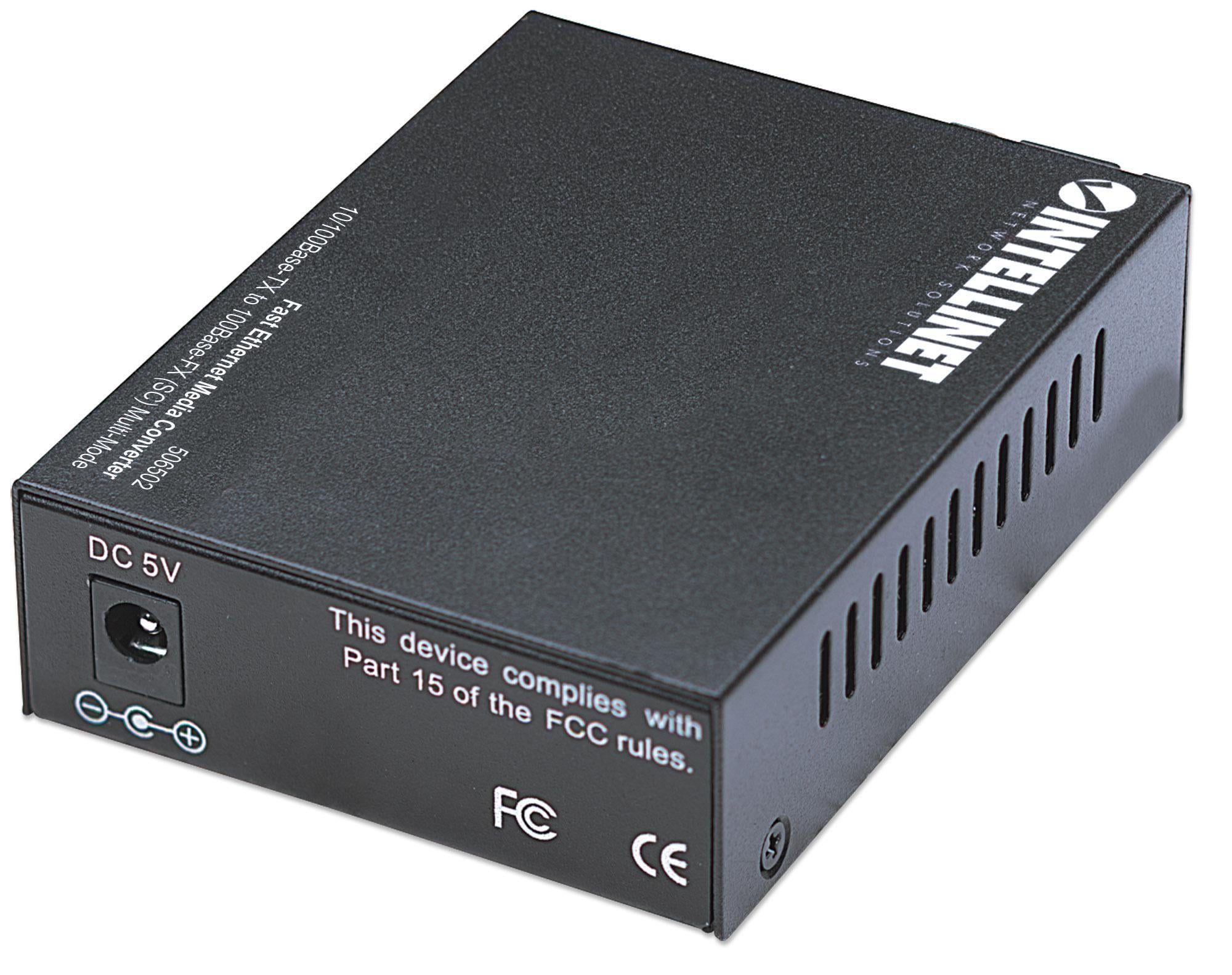 Converter RJ 45 - Fiber SC Multimodale 100 Mbps - Intellinet I-ET FX-SC