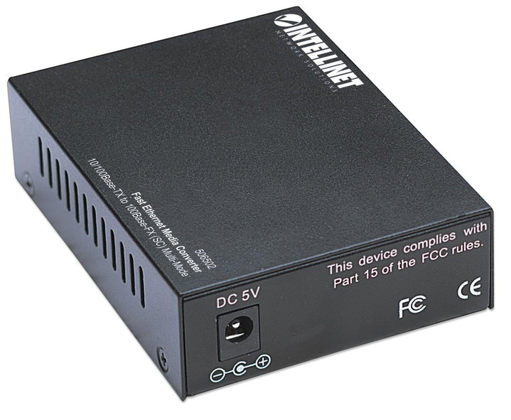 Converter RJ45 - SC Fiber 100Base-TX Multimode - Intellinet I-ET FX-SC