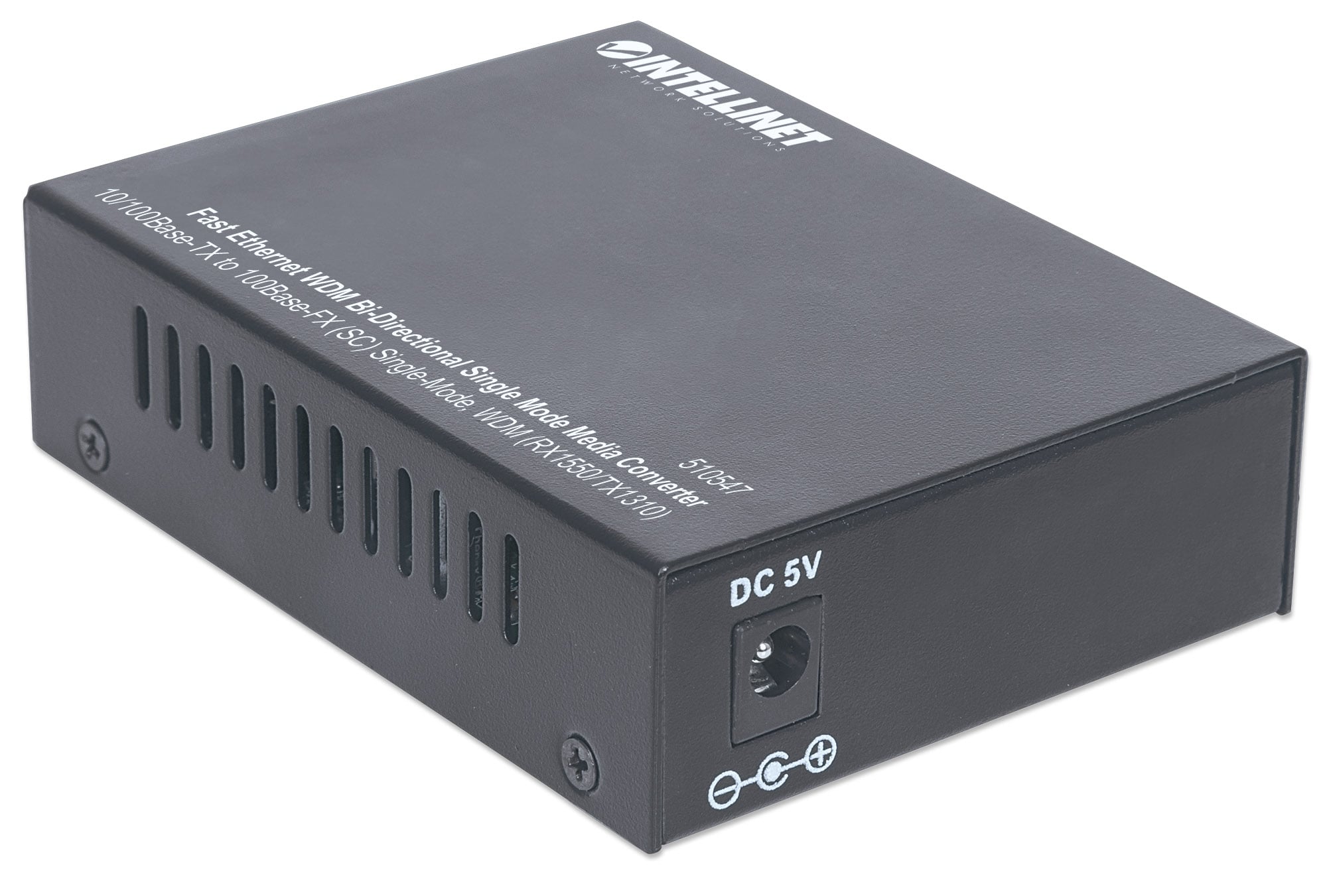 Convertitore per Supporti WDM RX1550/TX1310 Fast Ethernet Fibra - Intellinet I-ET FX-STW