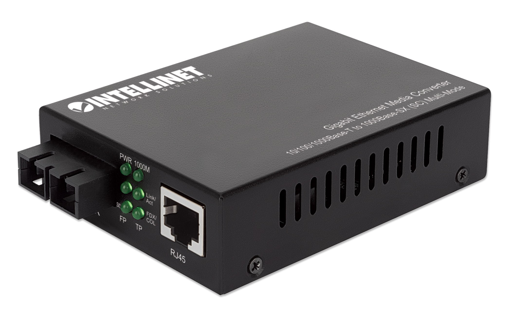 Gigabit Ethernet Media Converter Fibra SC Multimodale - Intellinet I-ET SC-GIGA