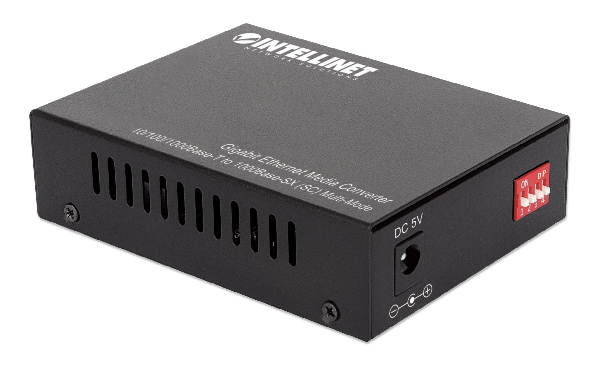 Gigabit Ethernet Media Converter Fibra SC Multimodale - Intellinet I-ET SC-GIGA