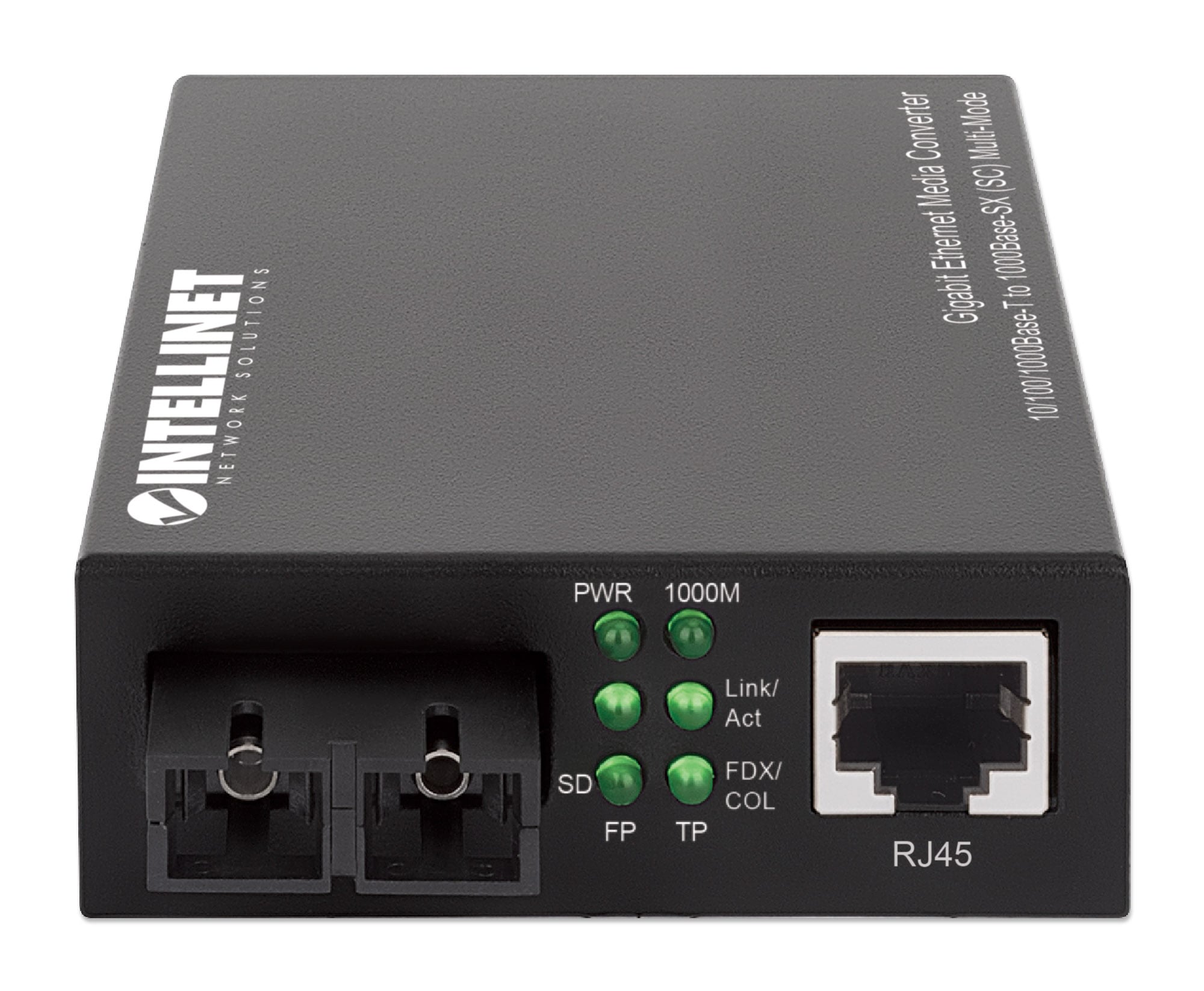 Gigabit Ethernet Media Converter Fibra SC Multimodale - Intellinet I-ET SC-GIGA