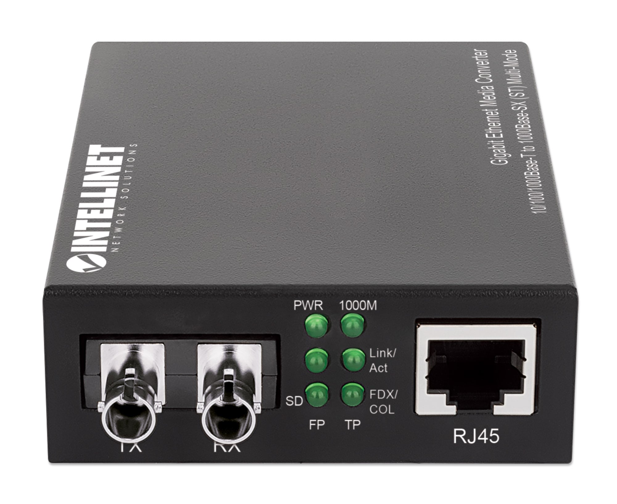 Media Converter Gigabit Ethernet Fibra ST Multimodale - Intellinet I-ET ST-GIGA