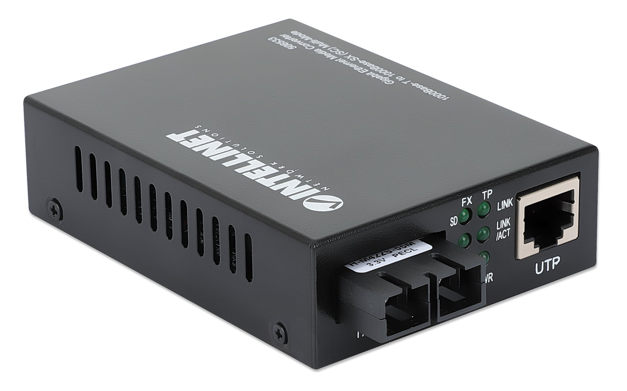 Convertitore RJ45 - Fibra SC GigaBit - Intellinet I-ET SX-FC