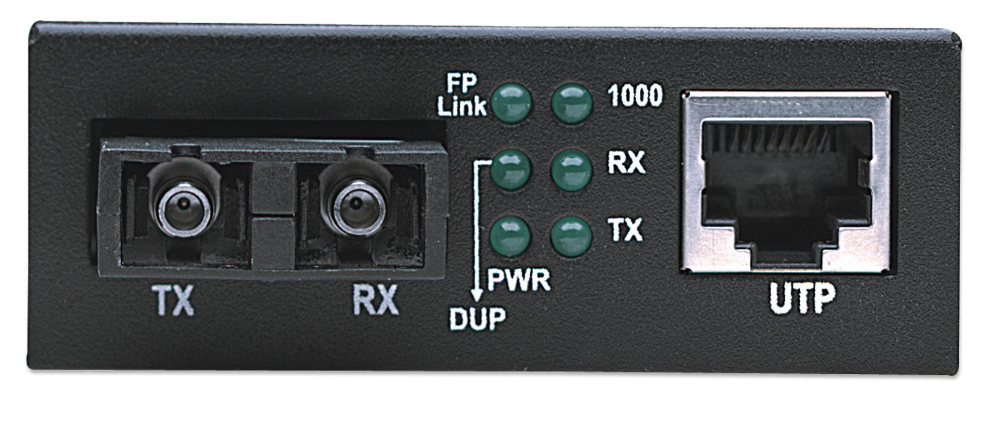 Convertitore RJ45 - Fibra SC GigaBit - Intellinet I-ET SX-FC