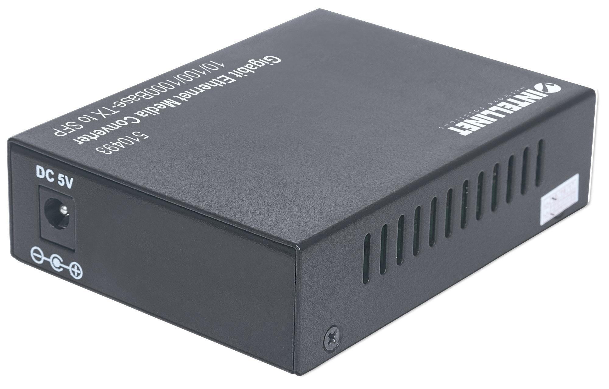 Convertitore RJ45 10/100/1000 Gigabit Ethernet slot SFP - Intellinet I-ET SX-MGBIC
