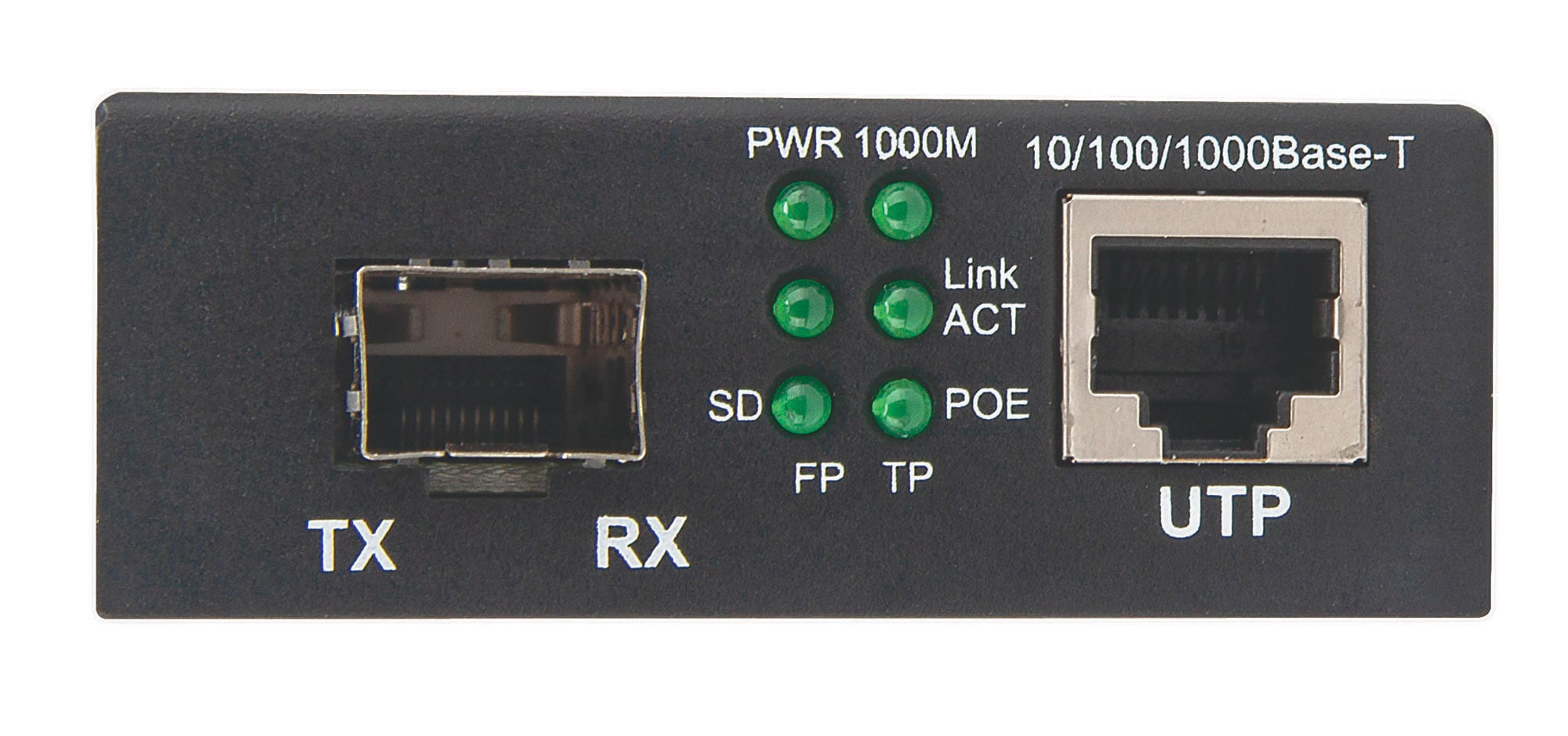 Media Converter Gigabit PoE+ - Intellinet I-ET SX-MGBICP