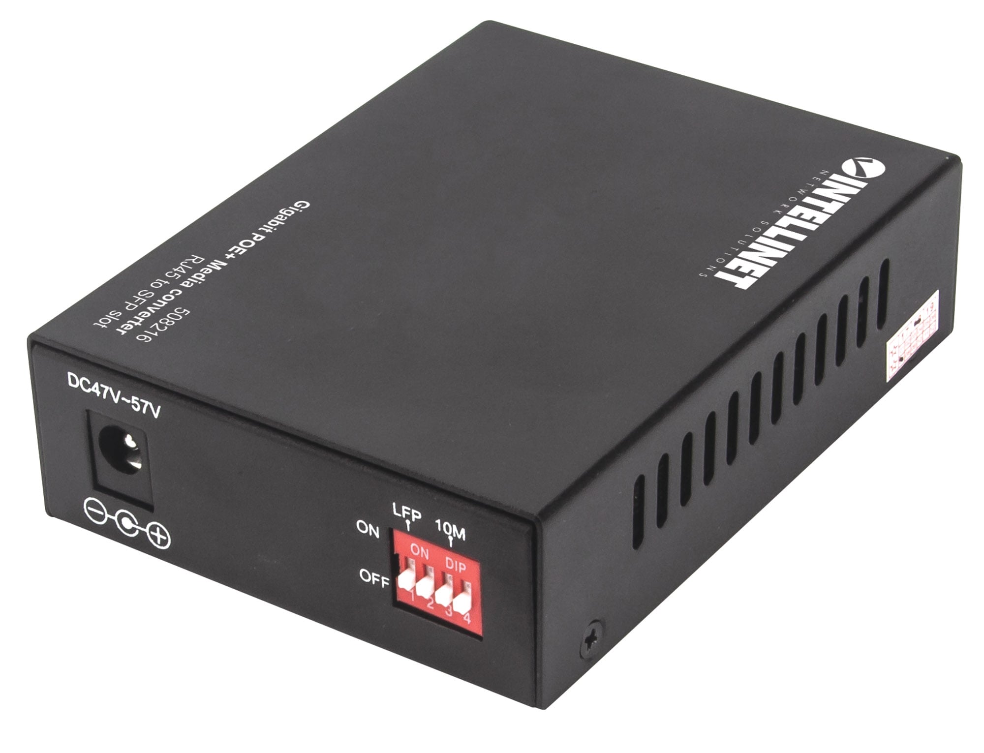 Media Converter Gigabit PoE+ - Intellinet I-ET SX-MGBICP