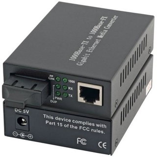 RJ45/SC Gigabit Single-Mode Converter - Intellinet I-ET SX-SCSM