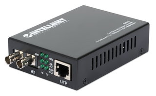 RJ45 - ST Fiber 100Base-TX Multimode Converter - Intellinet I-ET T-FO-100