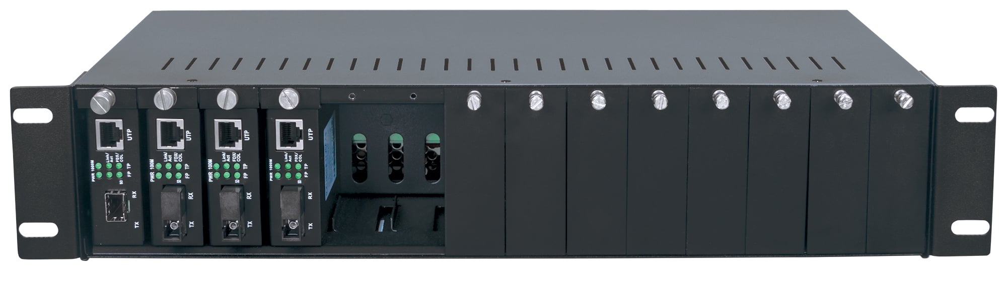 Media Converter Chassis 19'' a 14 Porte - Intellinet I-ET TX-CR14