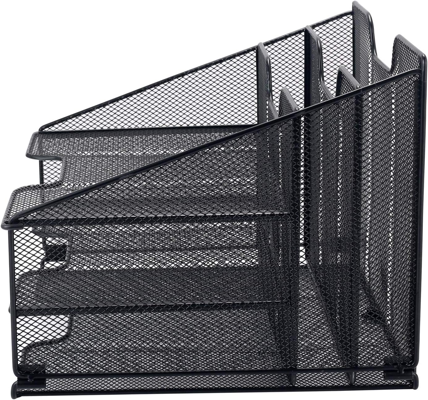 Organizer da Scrivania a 3 Vassoi e 2 Sezioni Verticali - Techly I-FILE-HOLDER1