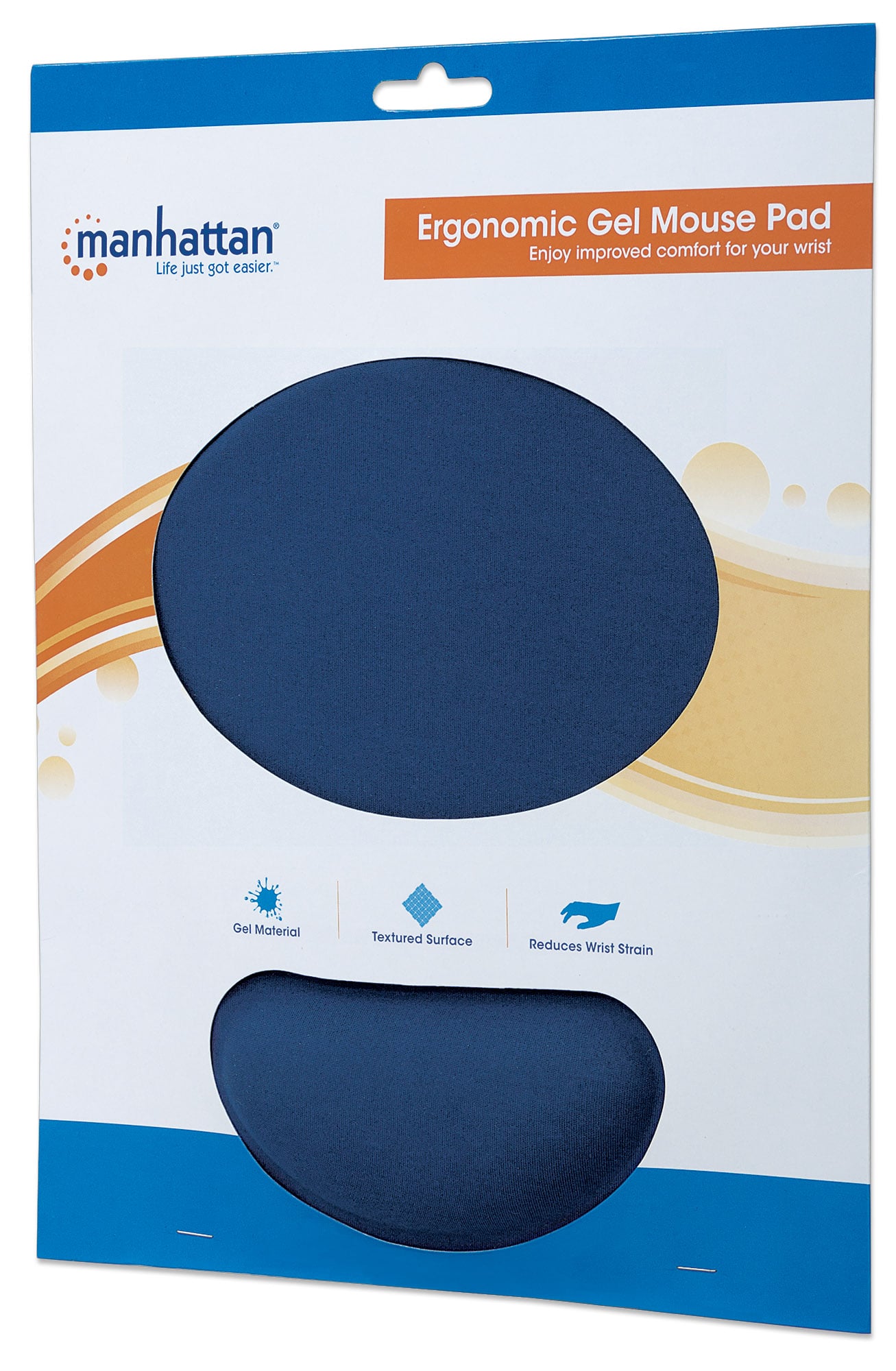 Tappetino in Gel Ergonomico Blu - Manhattan I-GEL-WARE