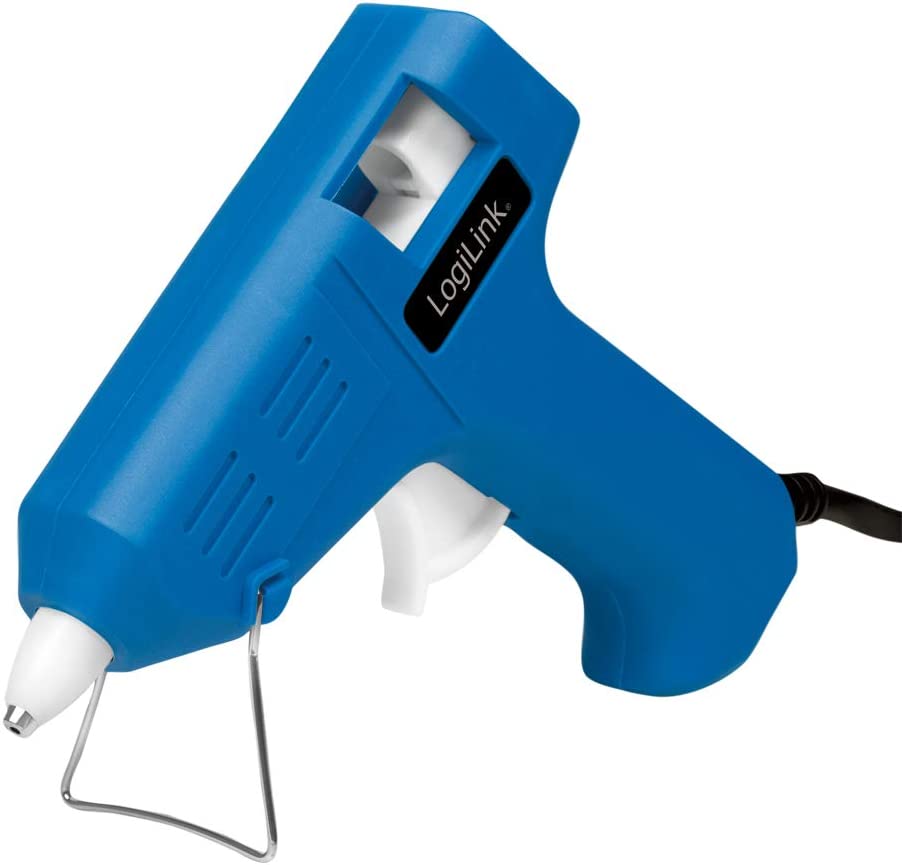 Mini pistola per Colla a Caldo, 10W, blu - Logilink I-HK 78L