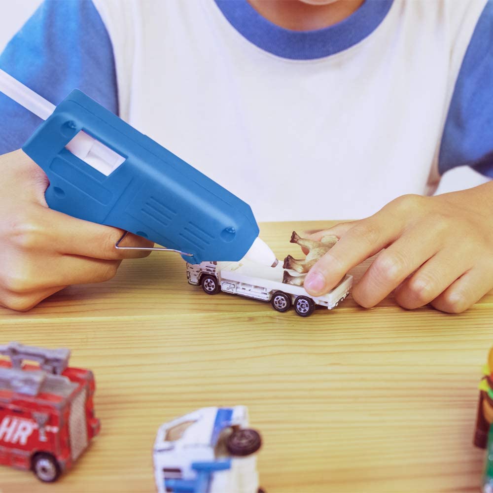 Mini pistola per Colla a Caldo, 10W, blu - Logilink I-HK 78L