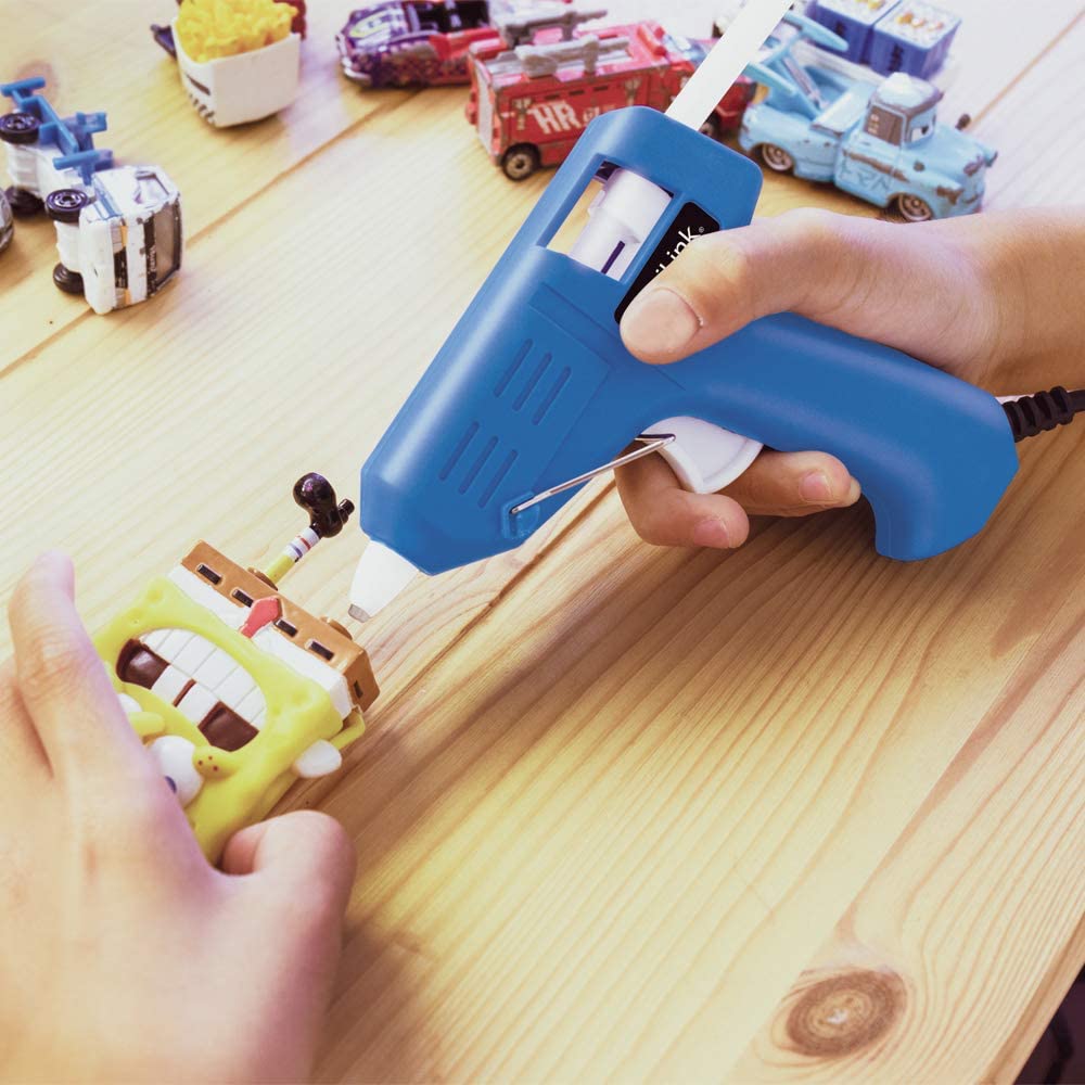 Mini pistola per Colla a Caldo, 10W, blu - Logilink I-HK 78L
