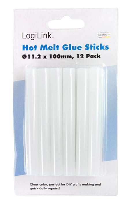 12 Stick colla 11,2 mm per pistola a caldo - Logilink I-HK SS122L