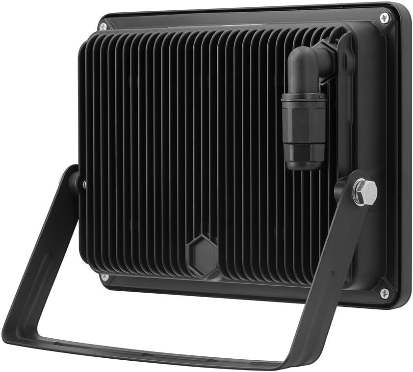 Faretto LED da Esterno IP65 100W 8500lm Nero - Goobay I-HLED-OFL-100B